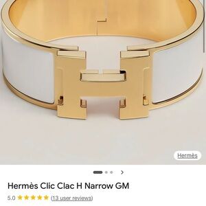 Hermes h clic bracelet